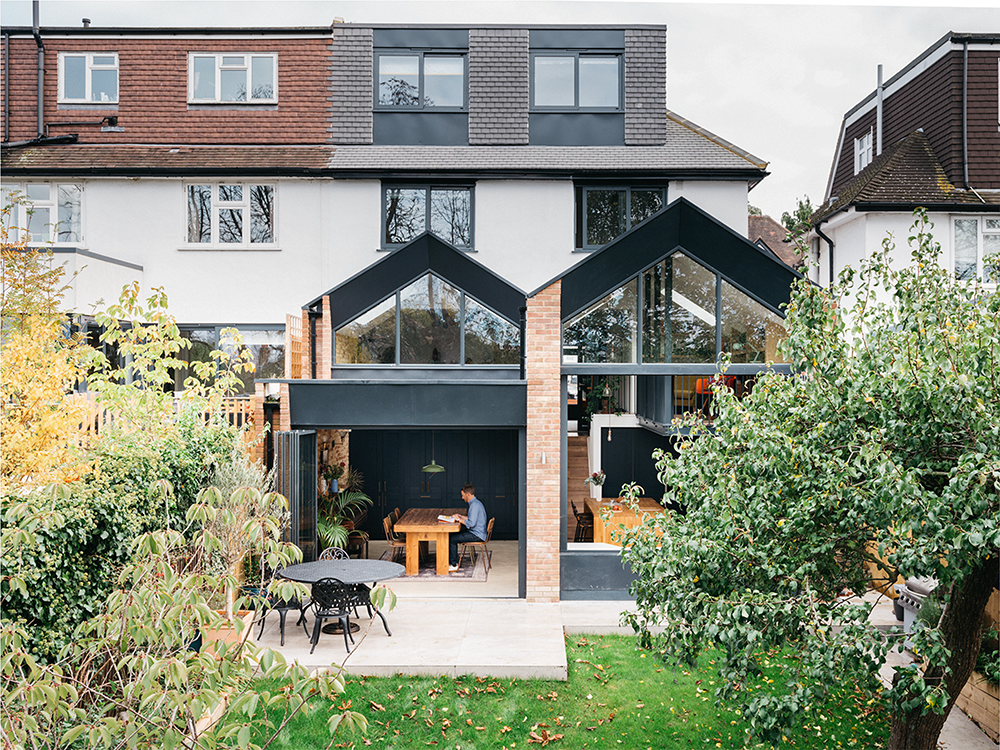 An image of one of the beatiful architectered houses built by Ernest&co