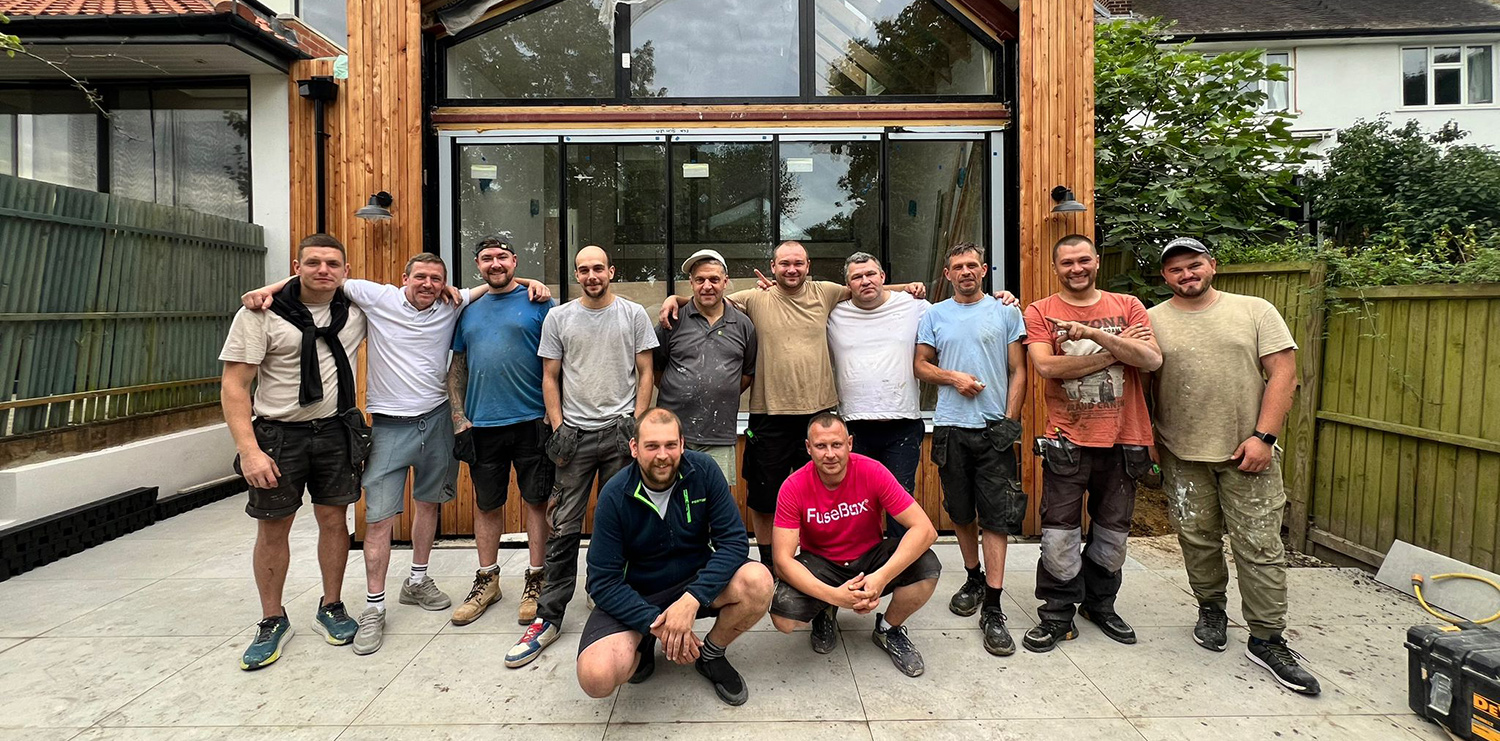 A photo of the team.